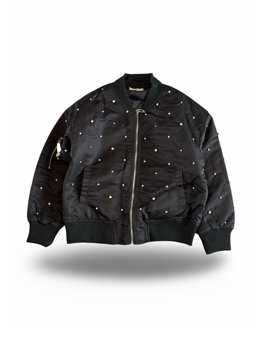 CINCO J’S DIAMANTEN BOMBER JACKET